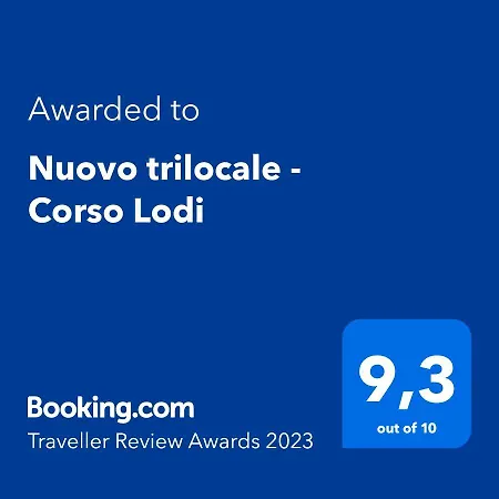Nuovo Trilocale - Corso Lodi Apartmán *
